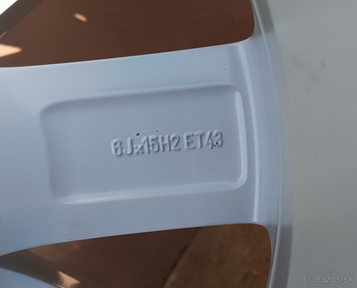 Alu-disky Volkswagen R15 5x112 - 8