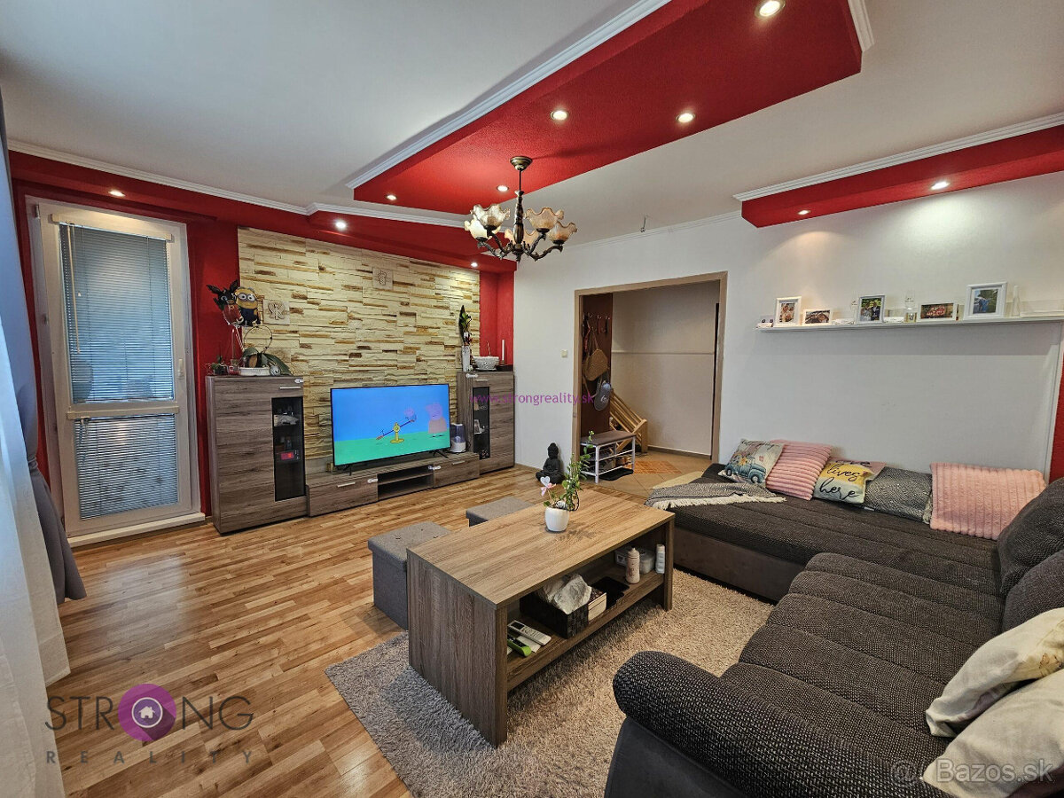 3 izb.byt s loggiou v severnej časti mesta DS - 8