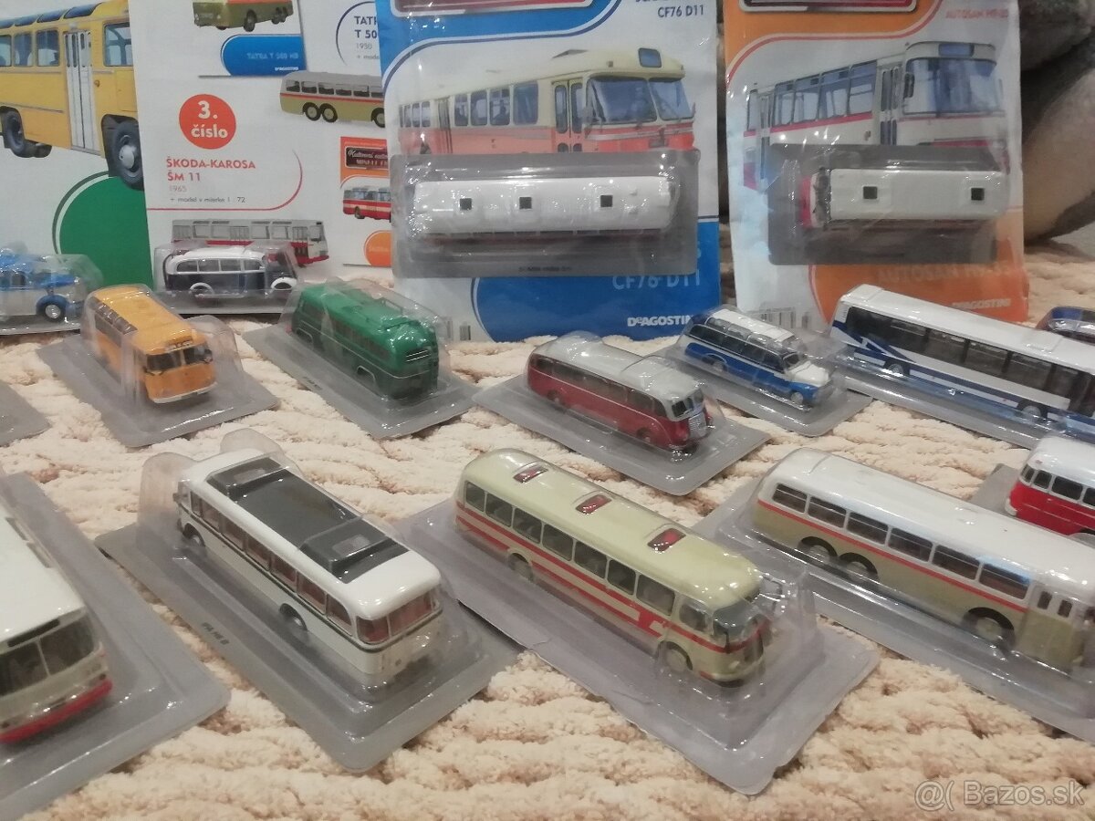 Modely autobusov 1:72 - 8