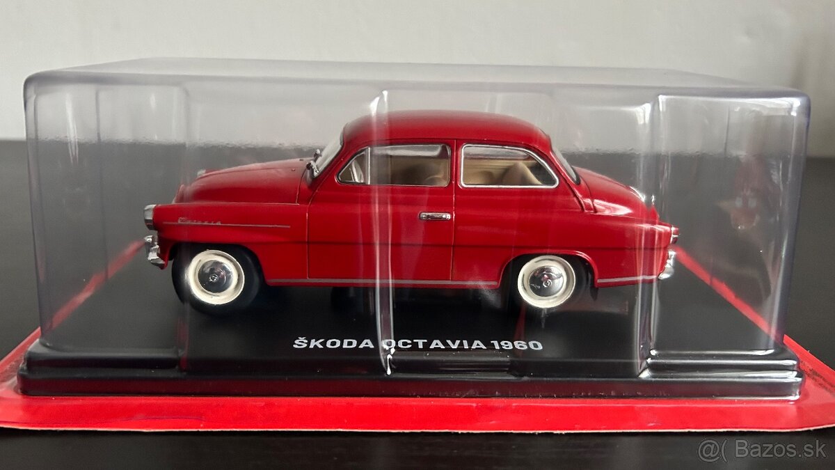 Modely osobné automobily Škoda, Tatra 1/24 - 8