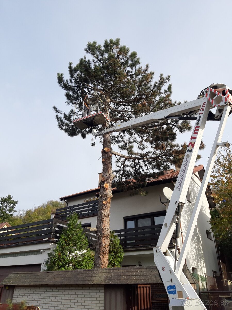 Prenájom plošina s obsluhou 21m - 8