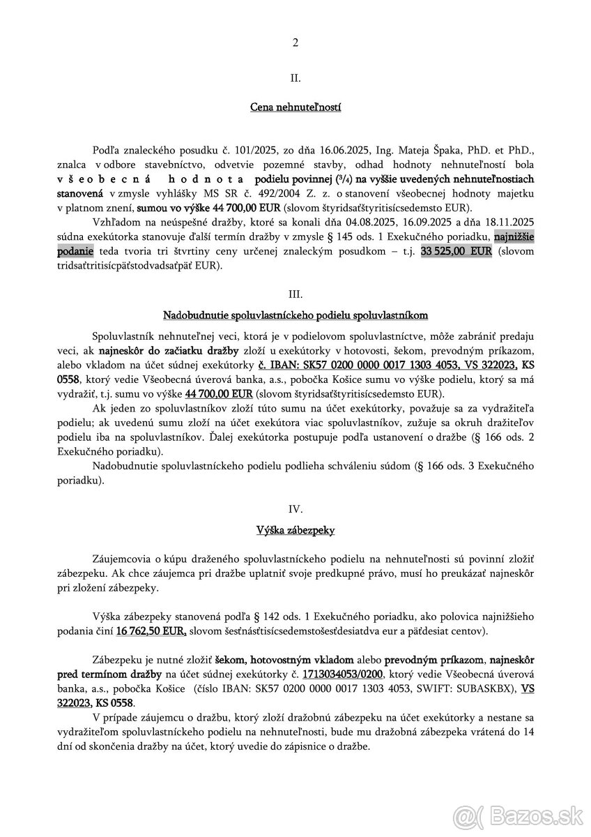 Dražba domu s pozemkami Cejkov - 8