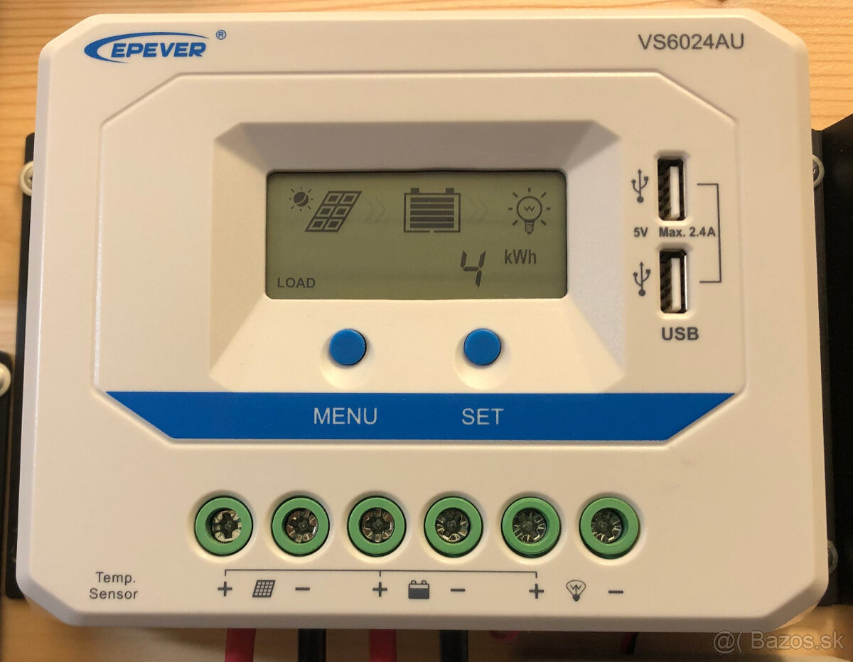 Solárny regulátor EPEVER VS6024AU 60A - 8
