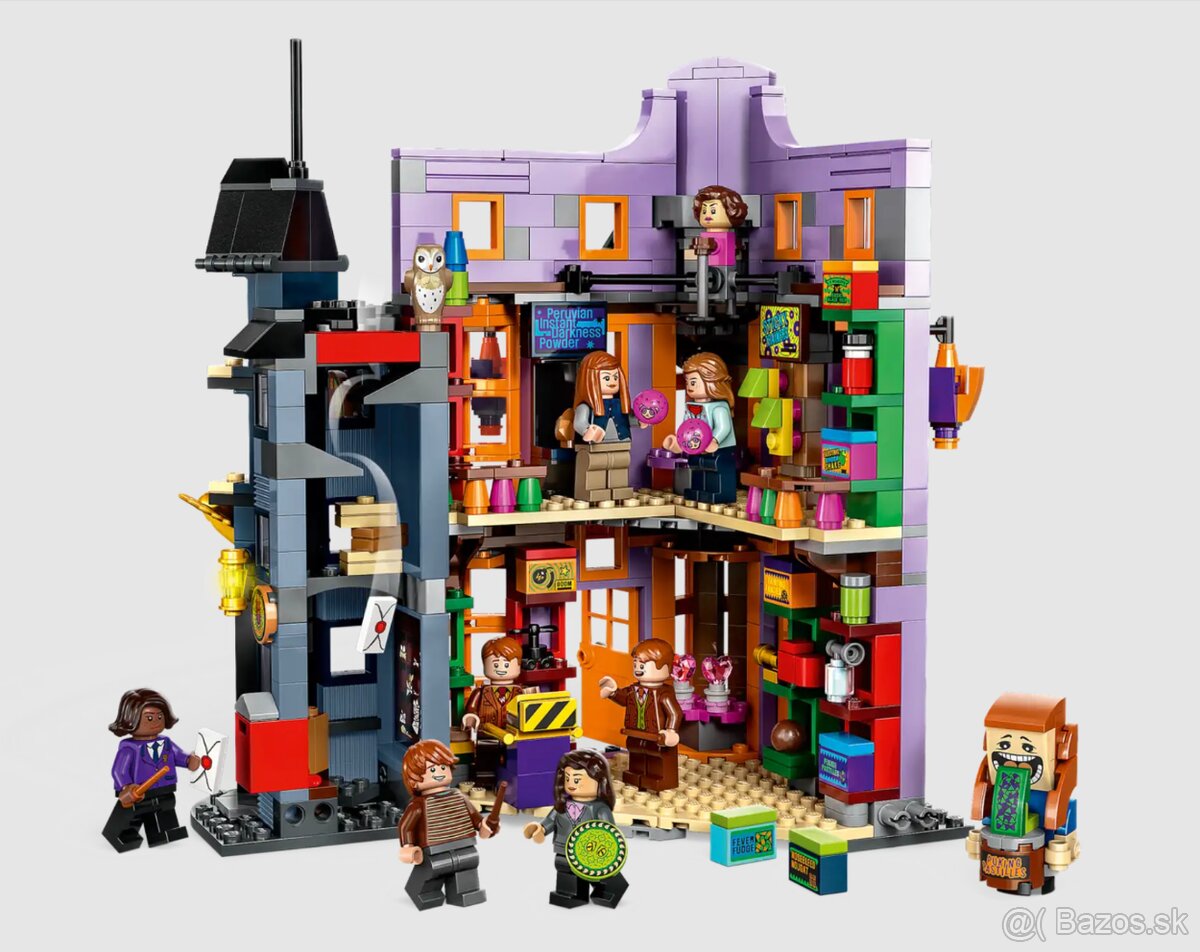 Harry Potter stavebnice 2 + figúrky - typ lego - nové - 8
