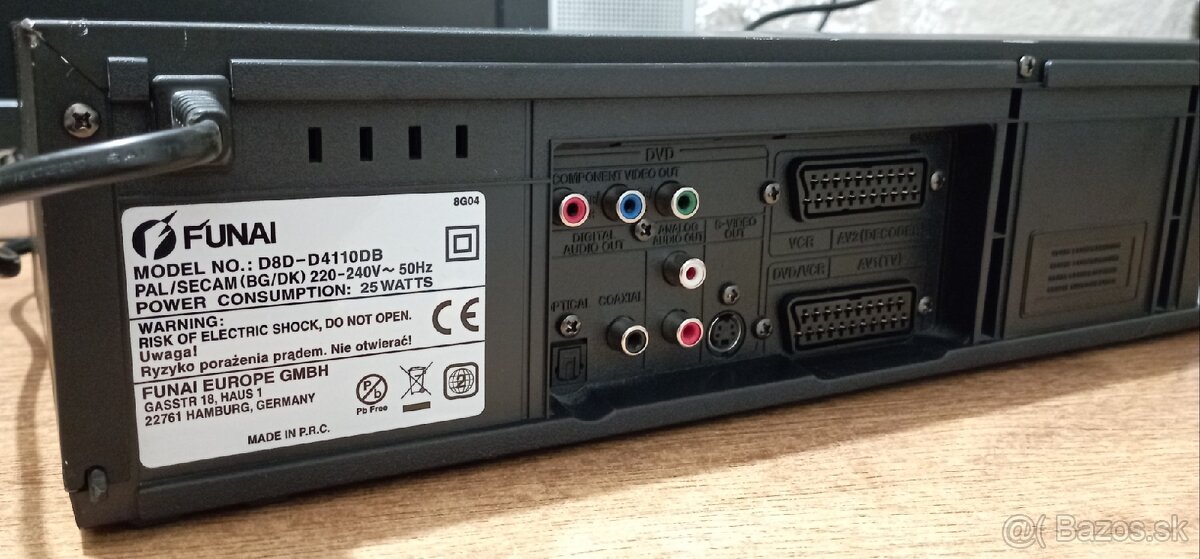 FUNAI D8D-D4110DB .... hifi stereo videorekorder .... - 8