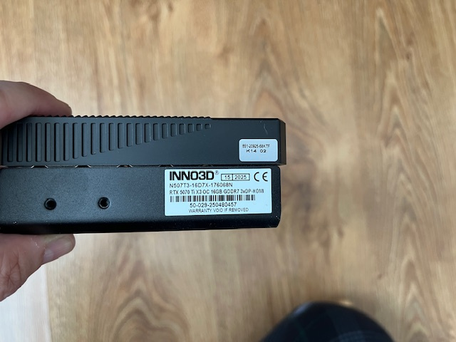 INNO3D GeForce RTX 5070 Ti X3 OC 16GB - 8