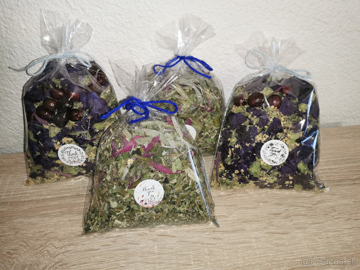 Domáce sypané bylinkové čaje - 8