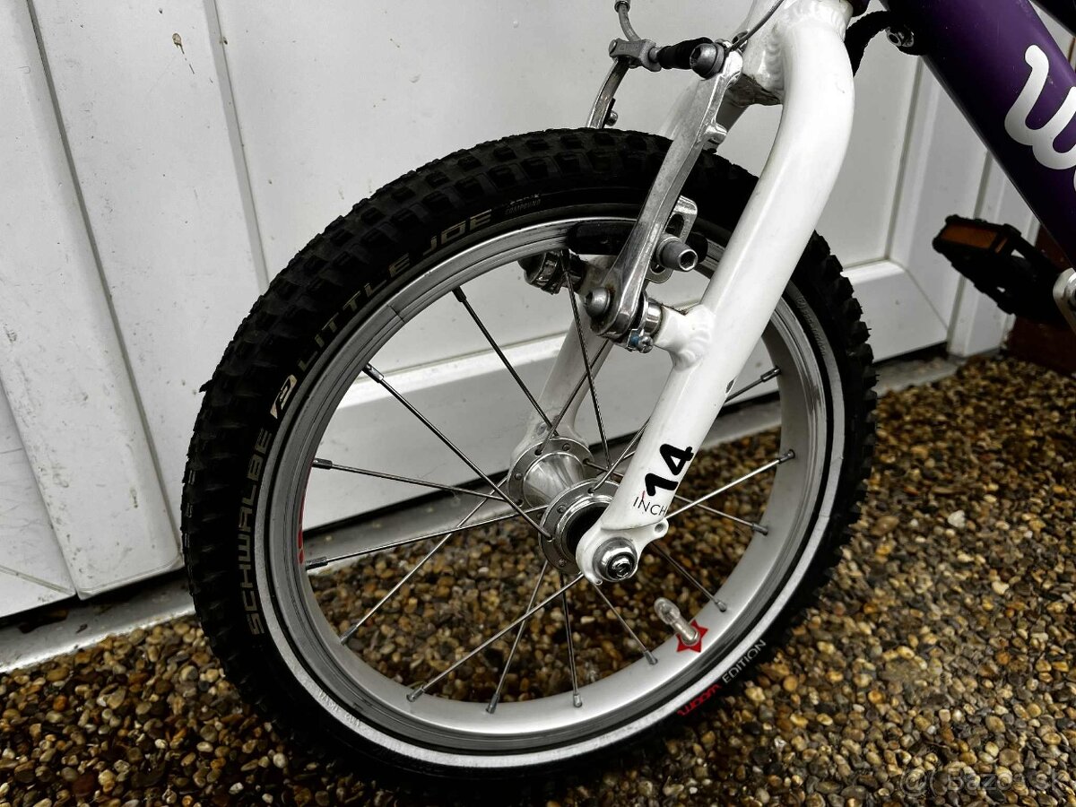 bicykel detský WOOM 2 - 14” fialový - 8