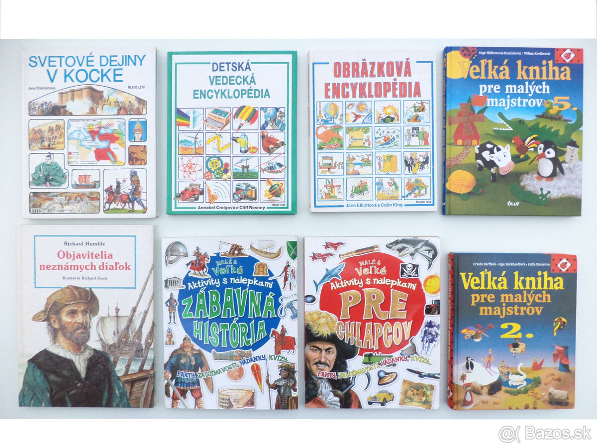 detské encyklopédie 1 - 8
