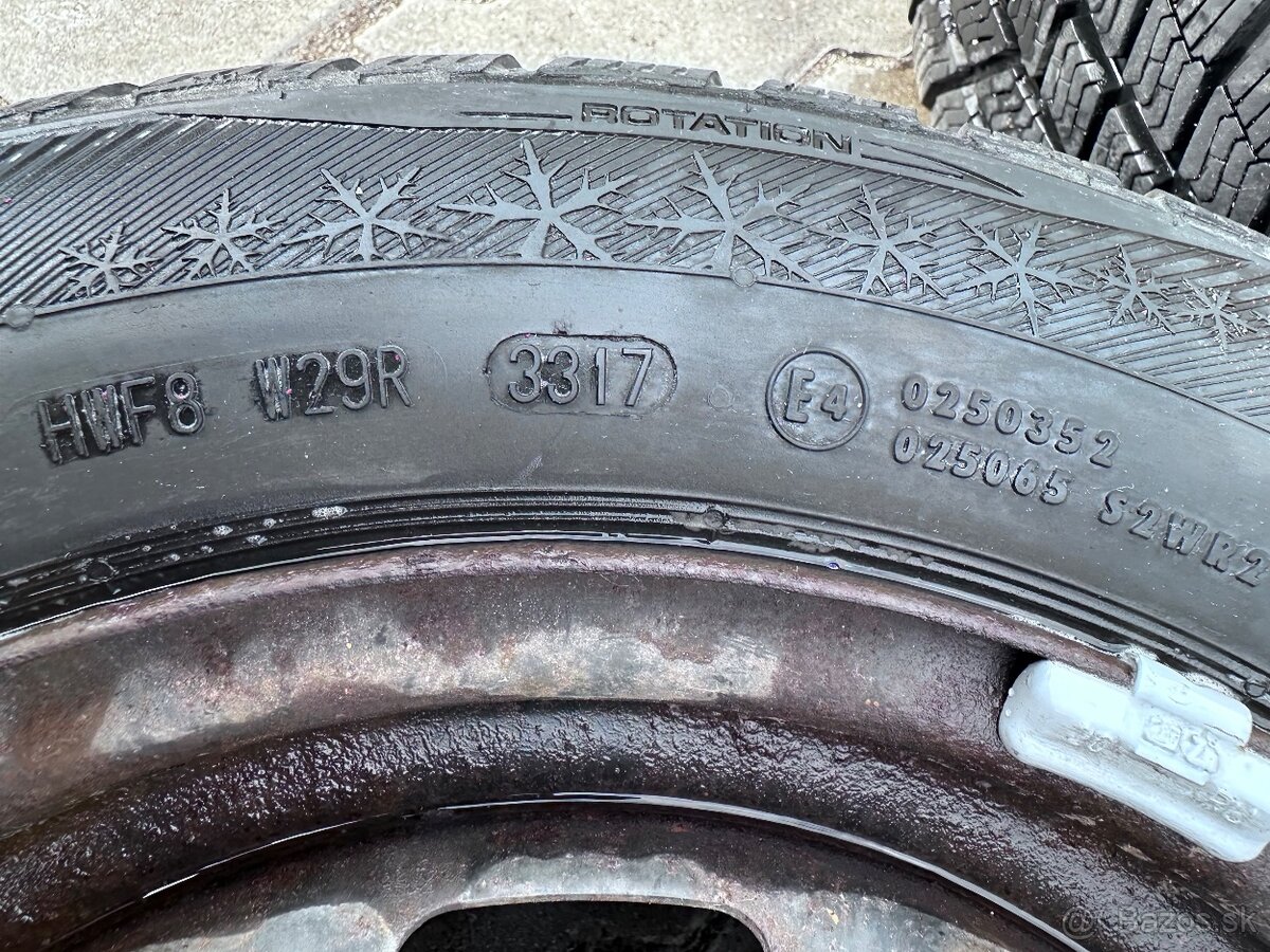 Zimna sada diskov 185/60R14 5X100 - 8
