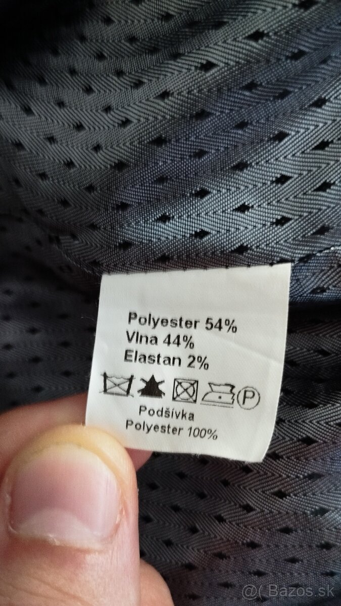 Pánsky oblek - veľkosť 50 (M) - 8