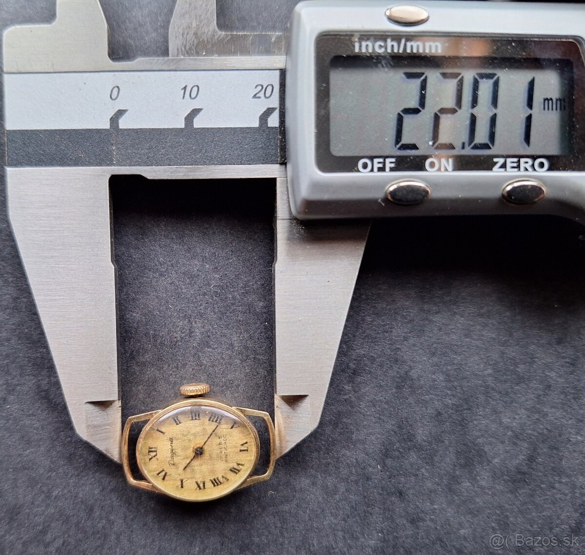 Zlaté dámske hodinky Dugena - 8