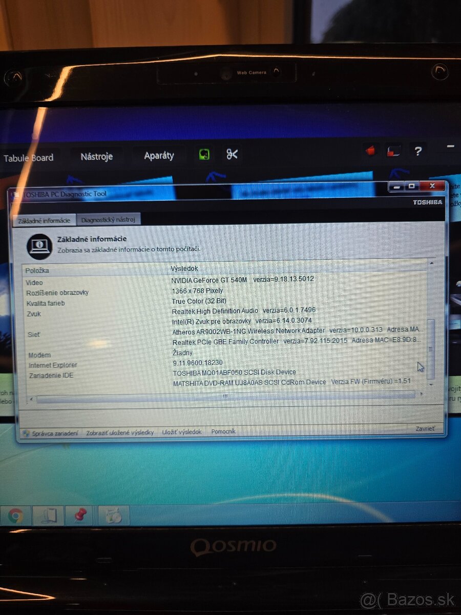 Toshiba Qosmio F750-12D - 8