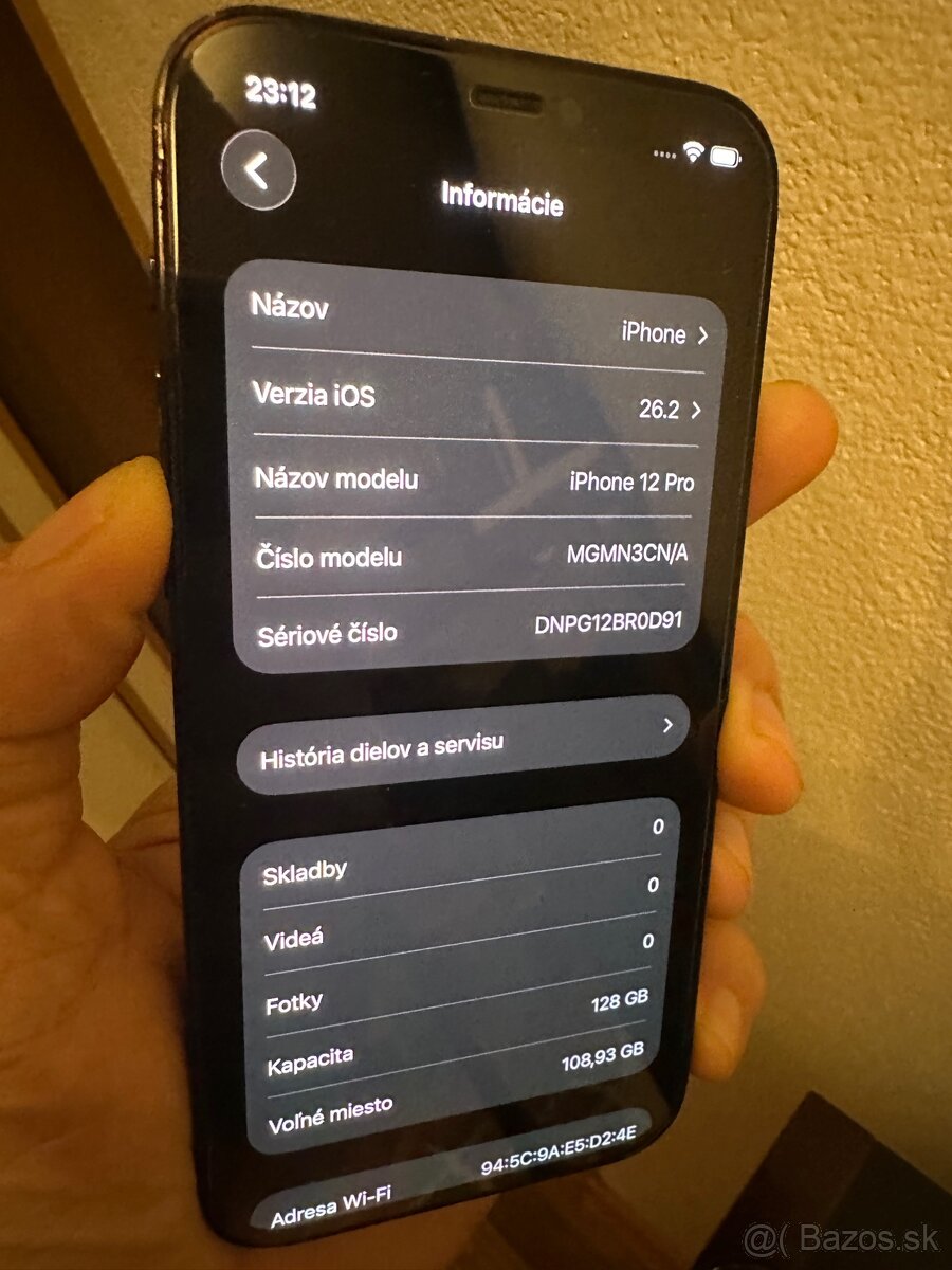 Predam Iphone 12 PRO 128gb Pacifik Blue - 8