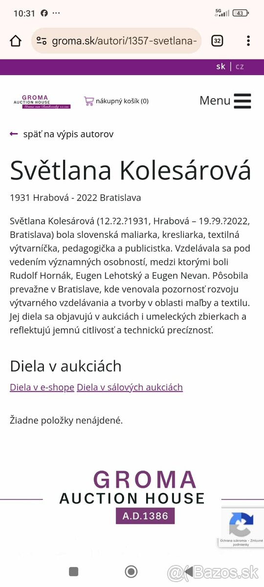 Svetlana Kolesárová - aguatel na papieri - 8