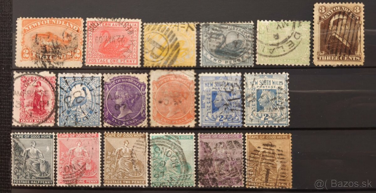 Staré známky do roku 1900 - 8