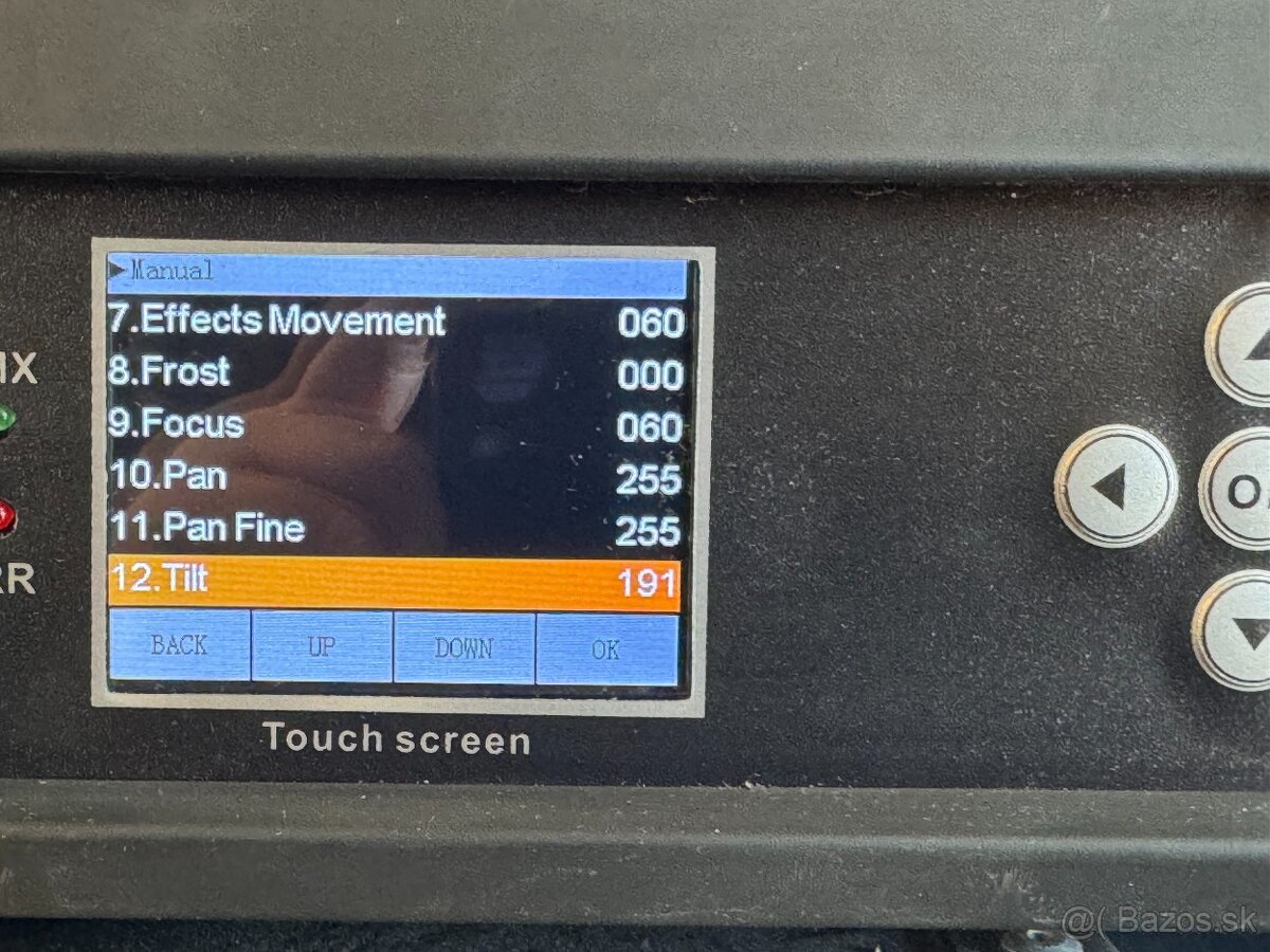 Predám Moving head BEAM 7R 230W +CASE+OBAL (otočne hlavy ) - 8