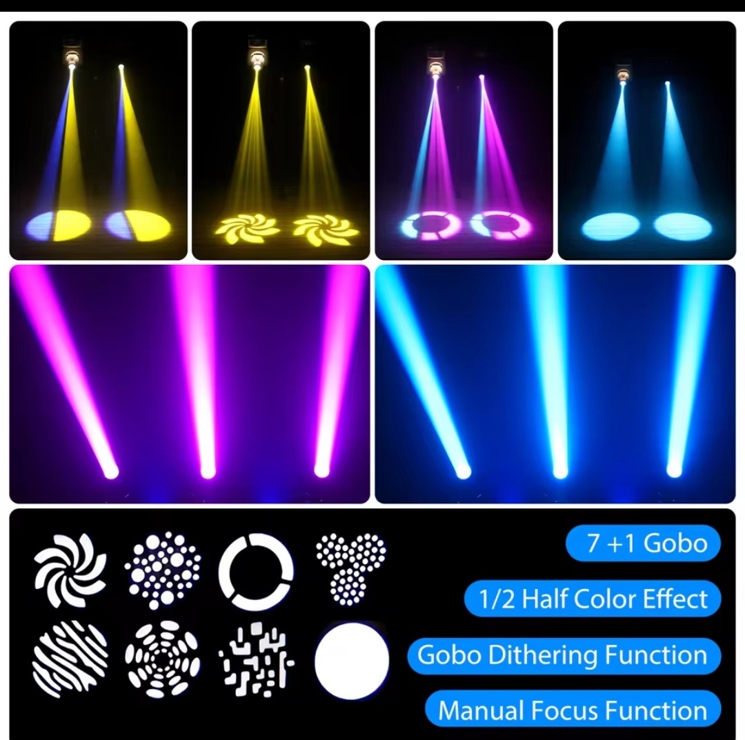 Otočná hlava 100 W LED - 8