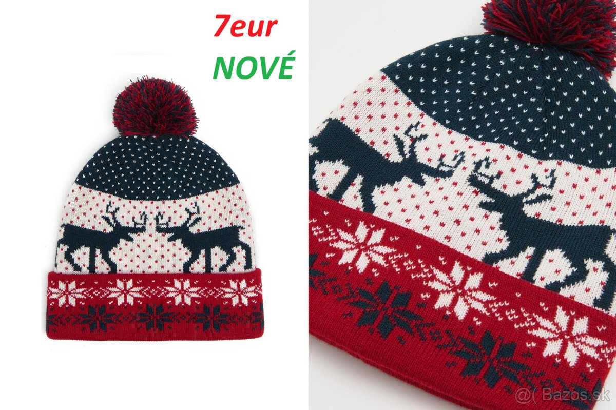 Zimná čiapka South Park, Súprava Šál + Čiapka, Soby, z VLNY - 8