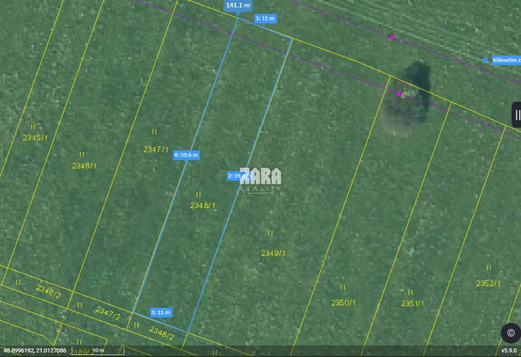 MARGECANY - okres Gelnica, Stavebný pozemok Pod horou - 8