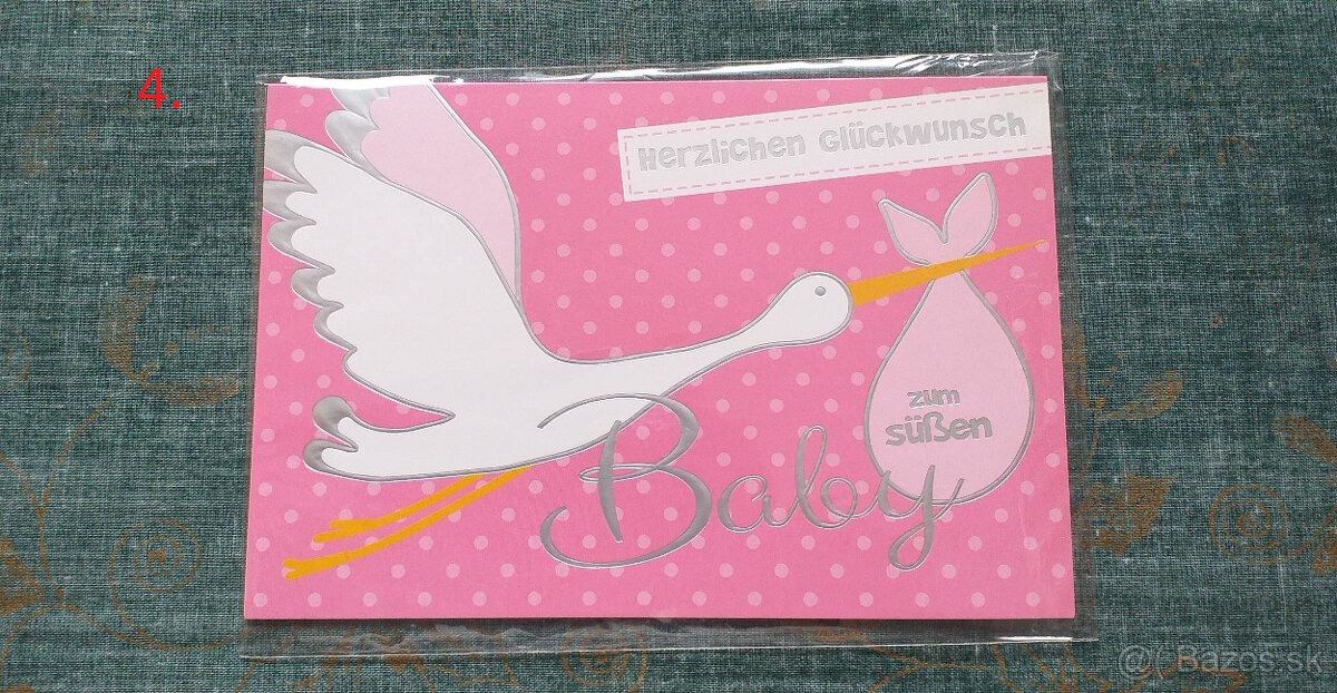 Karty rôzne s obálkami v nemeckom jazyku - 8