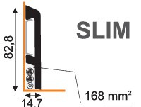 Predám biele kompozitné soklove lišty - 8