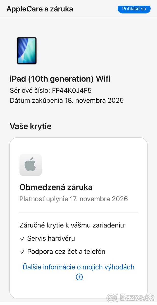 Nový zabalený Apple iPad 10.Gen 10.9”64gb Wifi Blue v záruke - 8