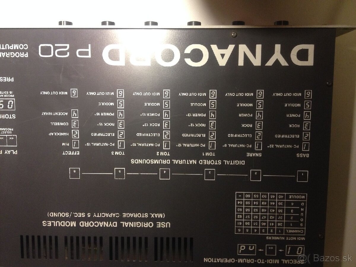 Predam Vintage modul Dynacord P20 - 8