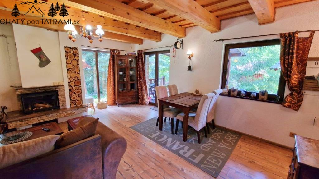 Útulná 4i chata v lesnom prostredí Mýto p. Ďumbierom Nízke T - 8