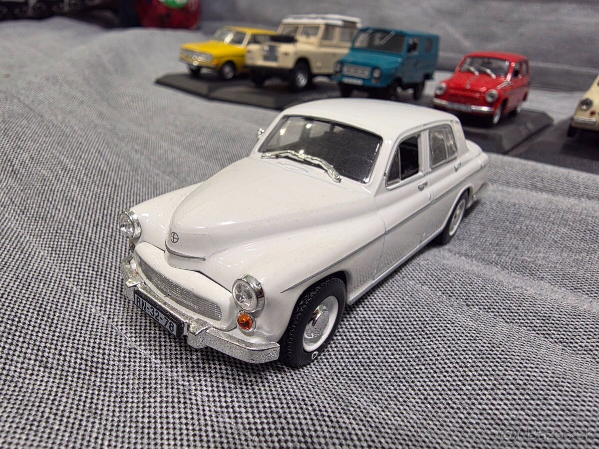 Sbírka modelů 1:43 Kultovní auta ČSSR Legendární automobily - 8