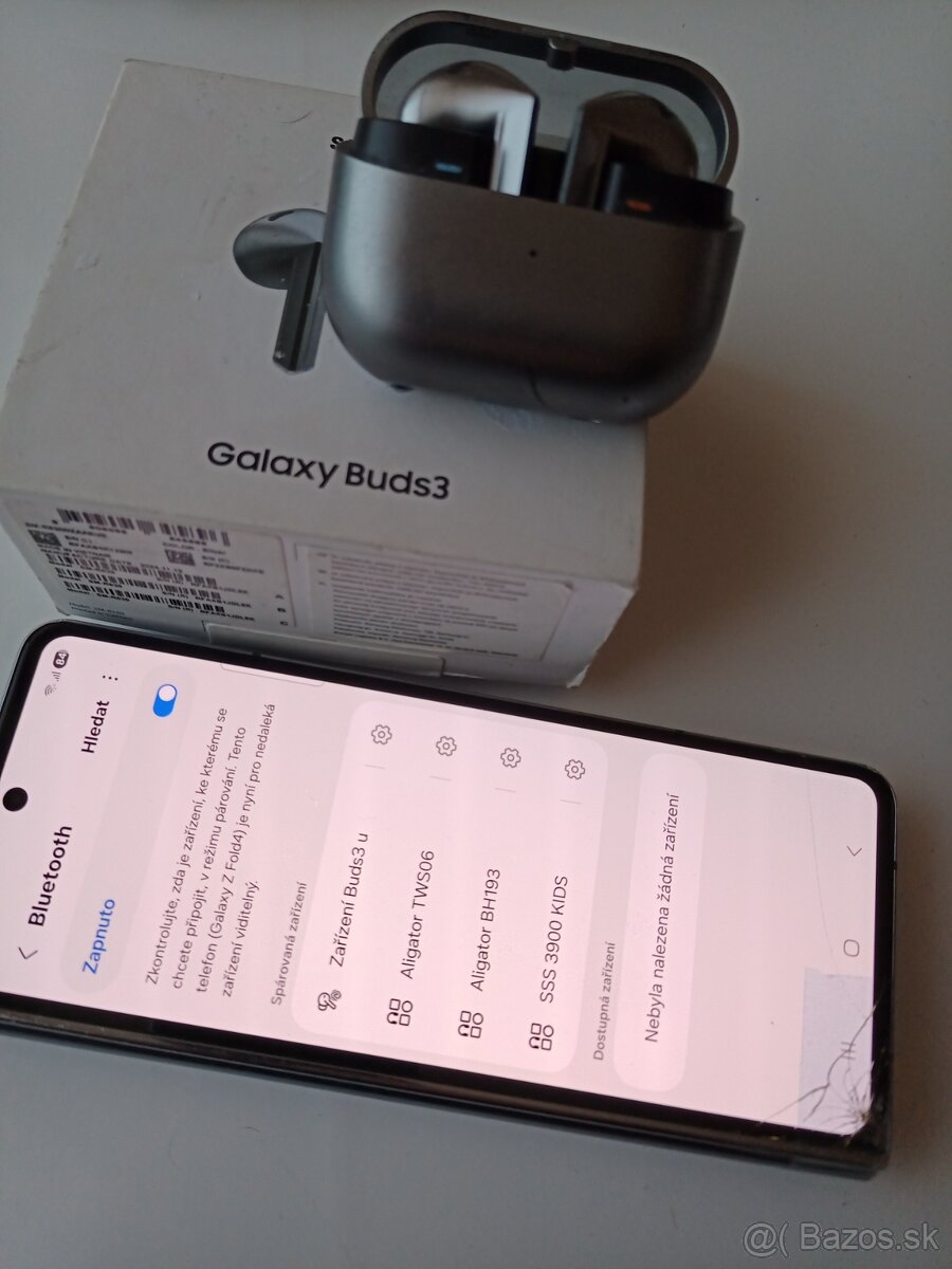 SAMSUNG Galaxy Buds 3 Silver Originál - 8