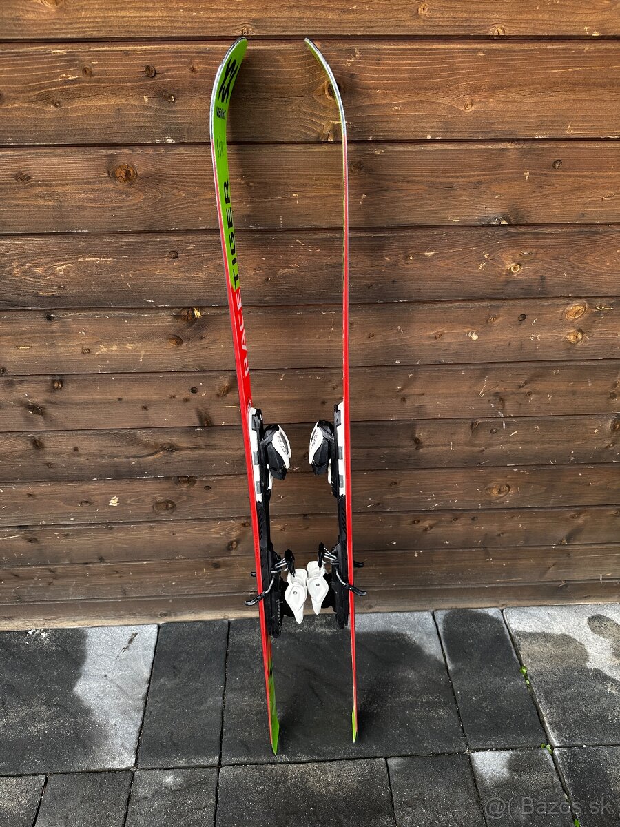 Detské lyže VÖLKL RACETIGER 140 + lyžiarky DALBELLO 225 mm - 8