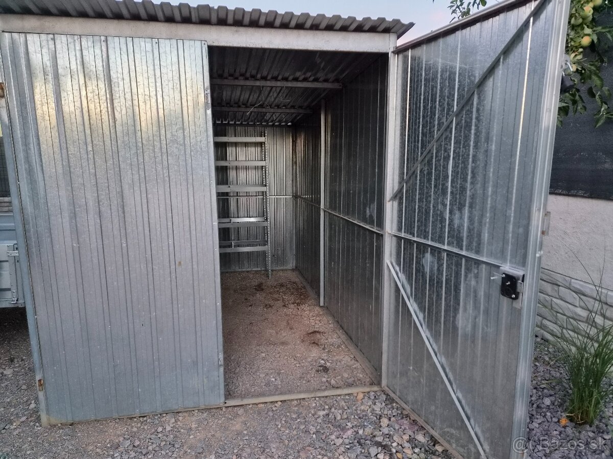 Plechová garáž 2x3m - 8