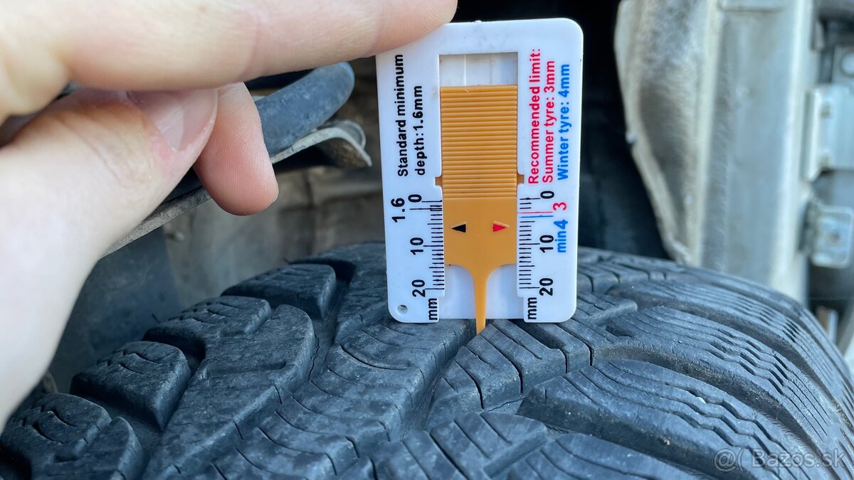 Zimné pneu 185/65 R15 na plechových diskoch 4x108 - 8