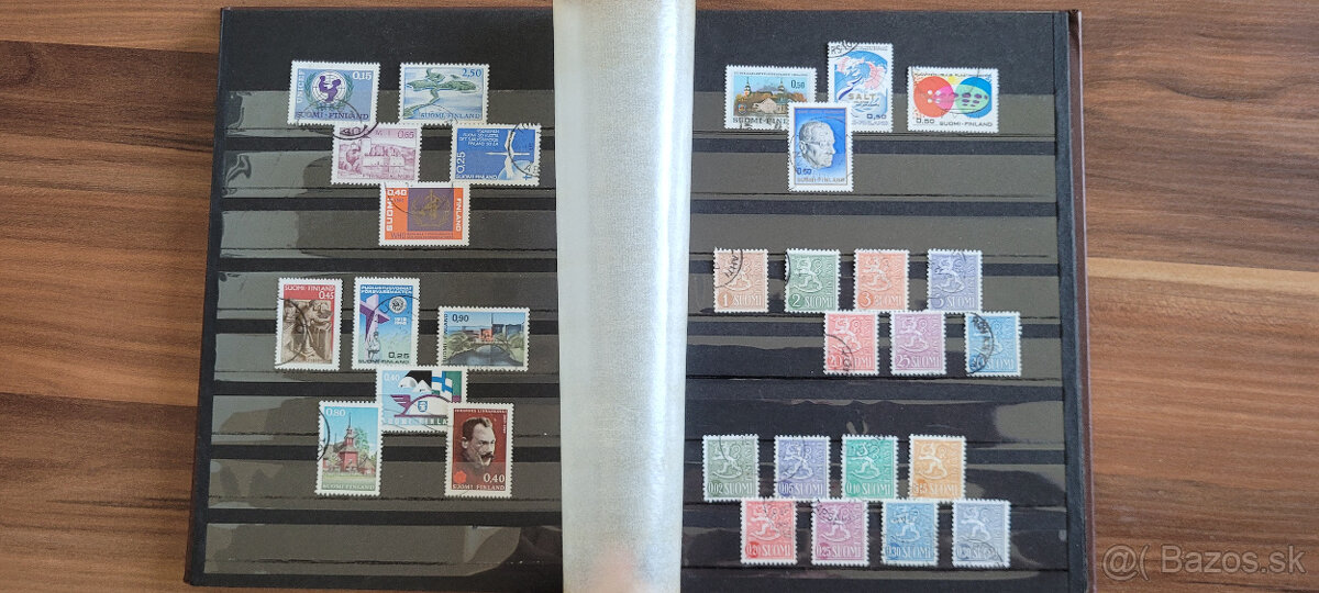 Belgicko a Škandinávia v albume B5 - najmä vlakové známky - 8