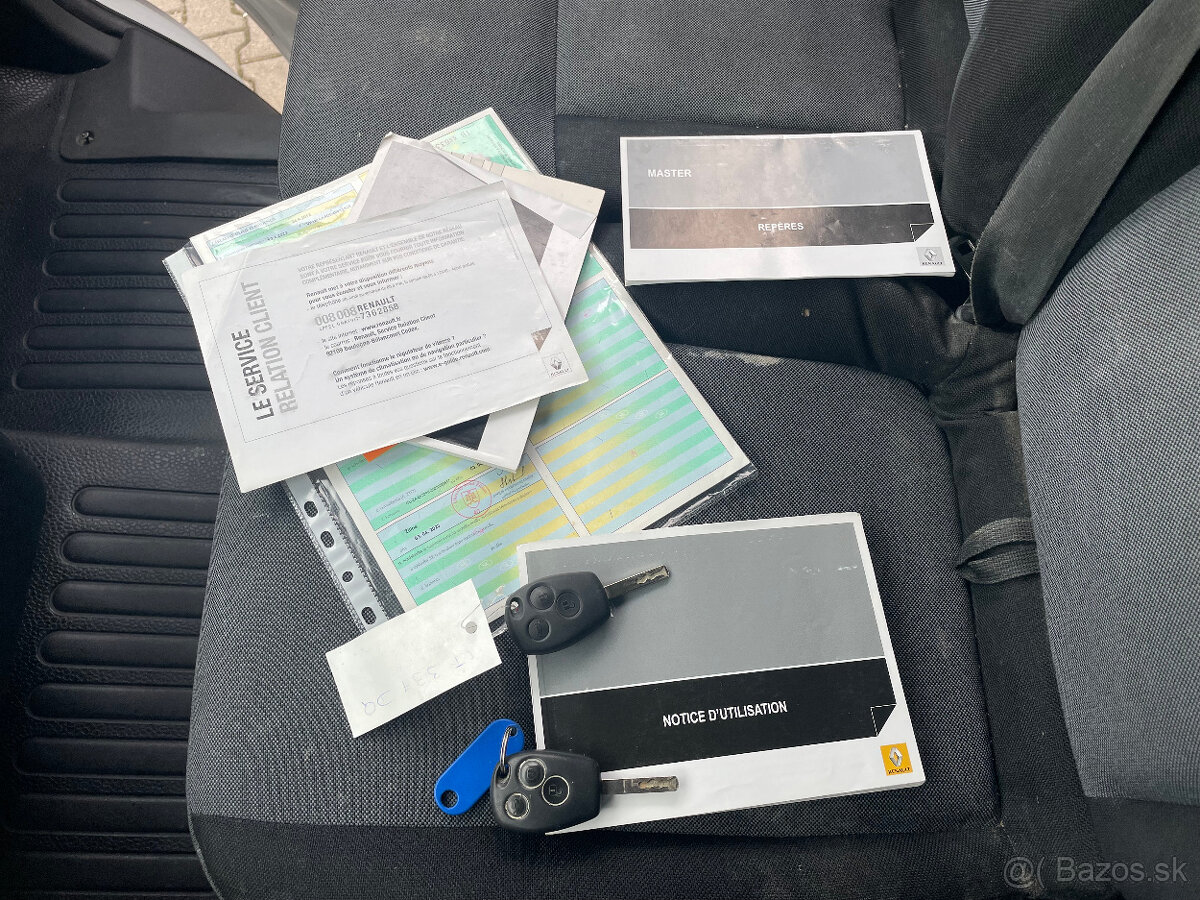 Renault Master 2.3 Dci, 92 kW, L3H2, 7 - miestne, DPH - 8