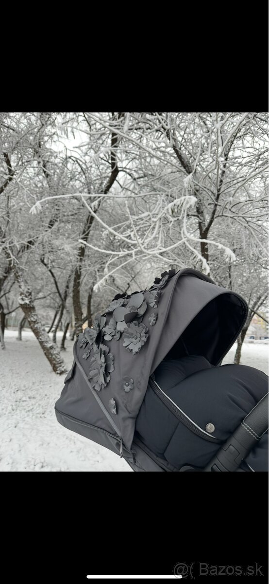 Cybex priam 4.0 simply flowers grey - 8