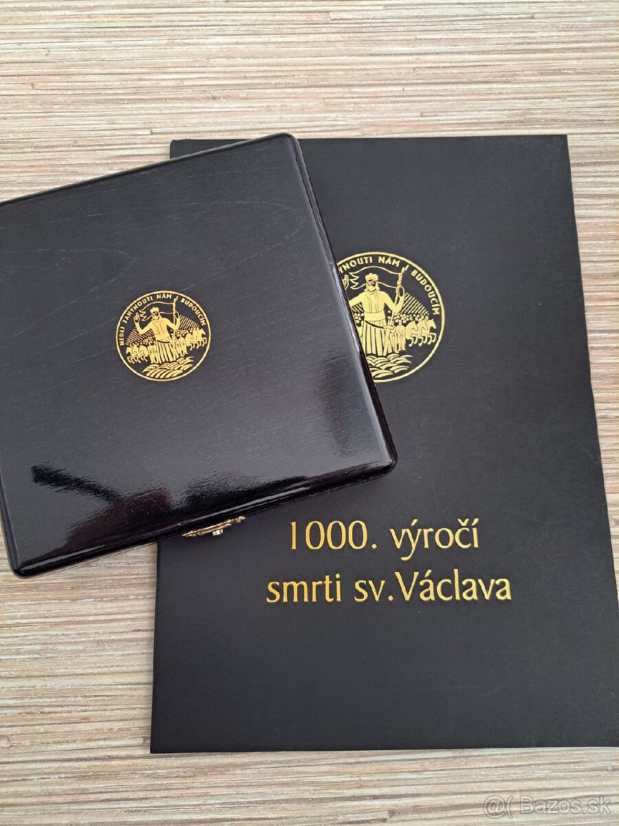 AG + AU Sada Zavraždenie sv. Václava 1929/R17 RR - 8