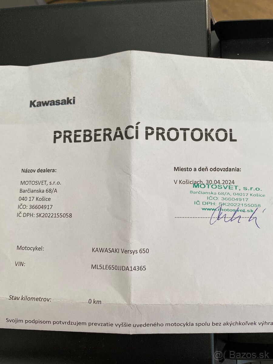 Kawasaki Versys 650 - 2024 - 9964 km - Odpočet DPH - 8