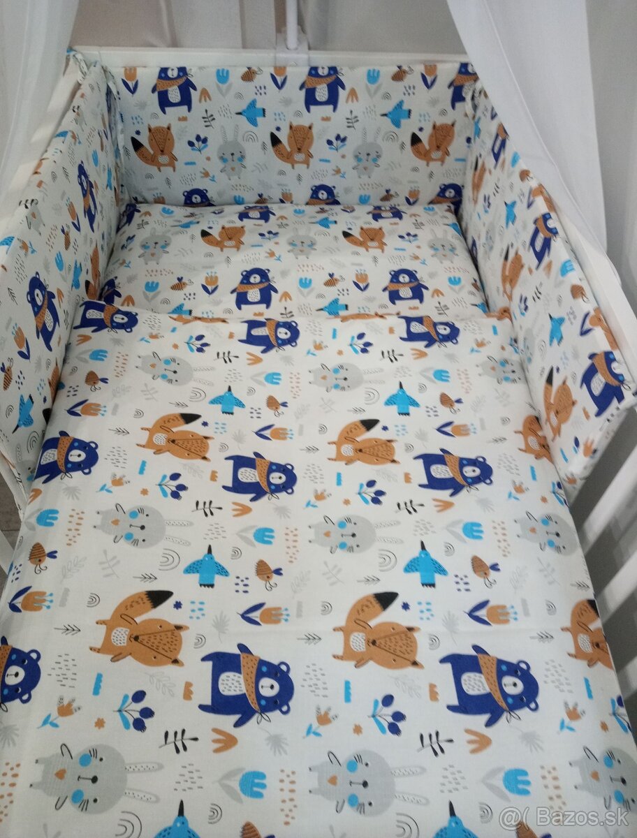Súprava do detskej postieľky viac farieb na výber - 8
