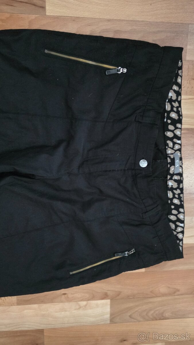 Zateplene cierne nohavice xn.C&A č.46 - 8