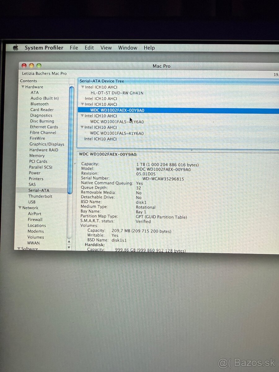 Apple Mac Pro 5,1 | Snow Leopard 10.6.8 (zberateľský) | 16 G - 8