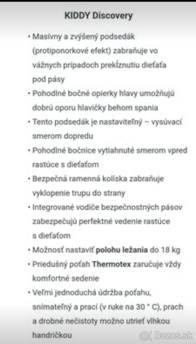 Autosedačka Kiddy Discovery Pro - 8