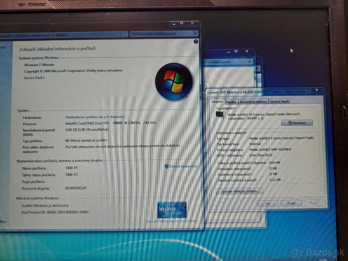 Notebook LENOVO - 8