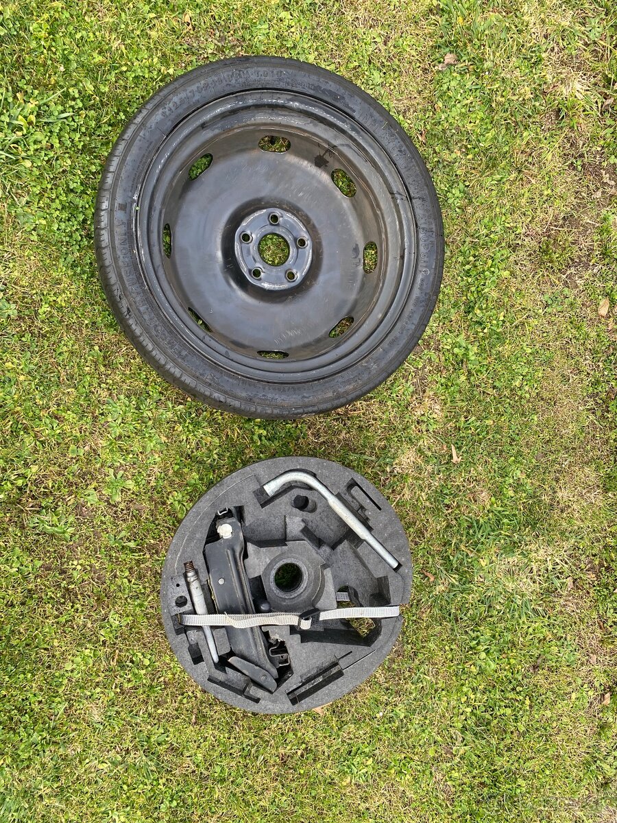 nové koleso tenké dojazdove rezervu 5x112 R18 vw - 8