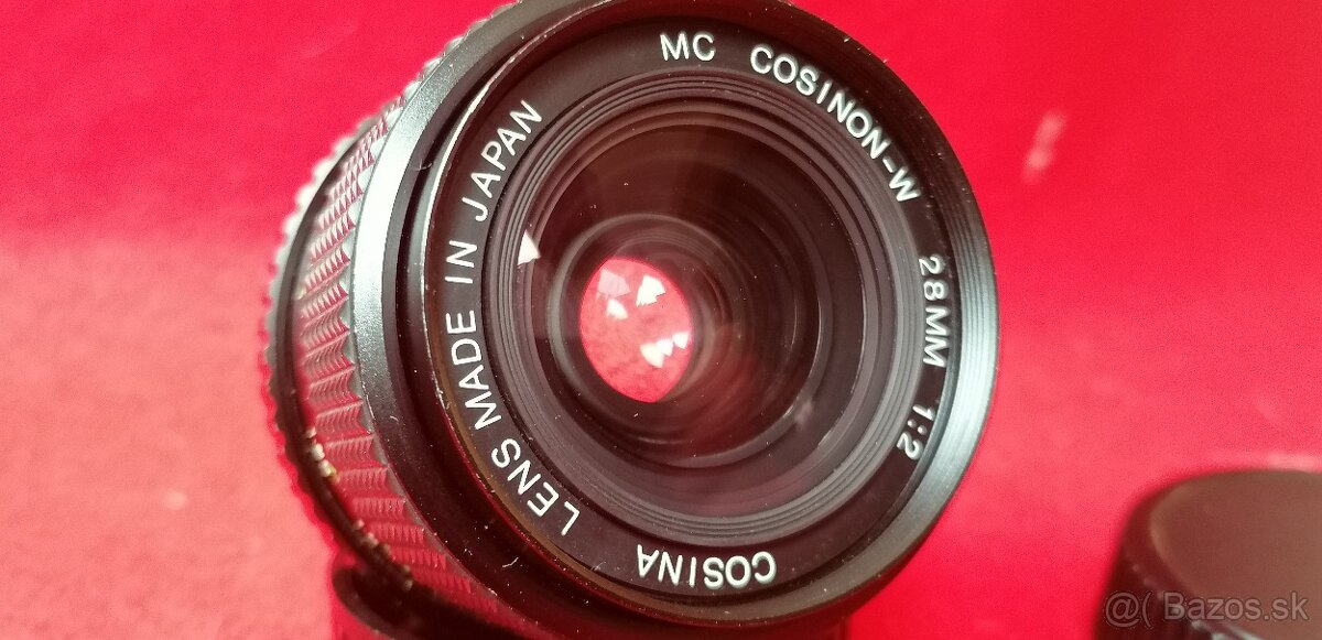 COSINA CT 1 G Cosinon 1,7/50+Cosinon 28/2+teleobjektiv zoom - 8
