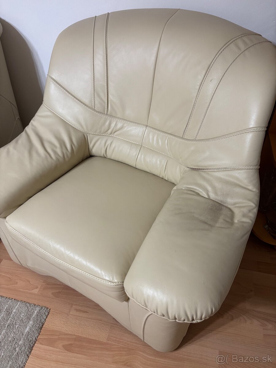 Kožená sedacia súprava - 8
