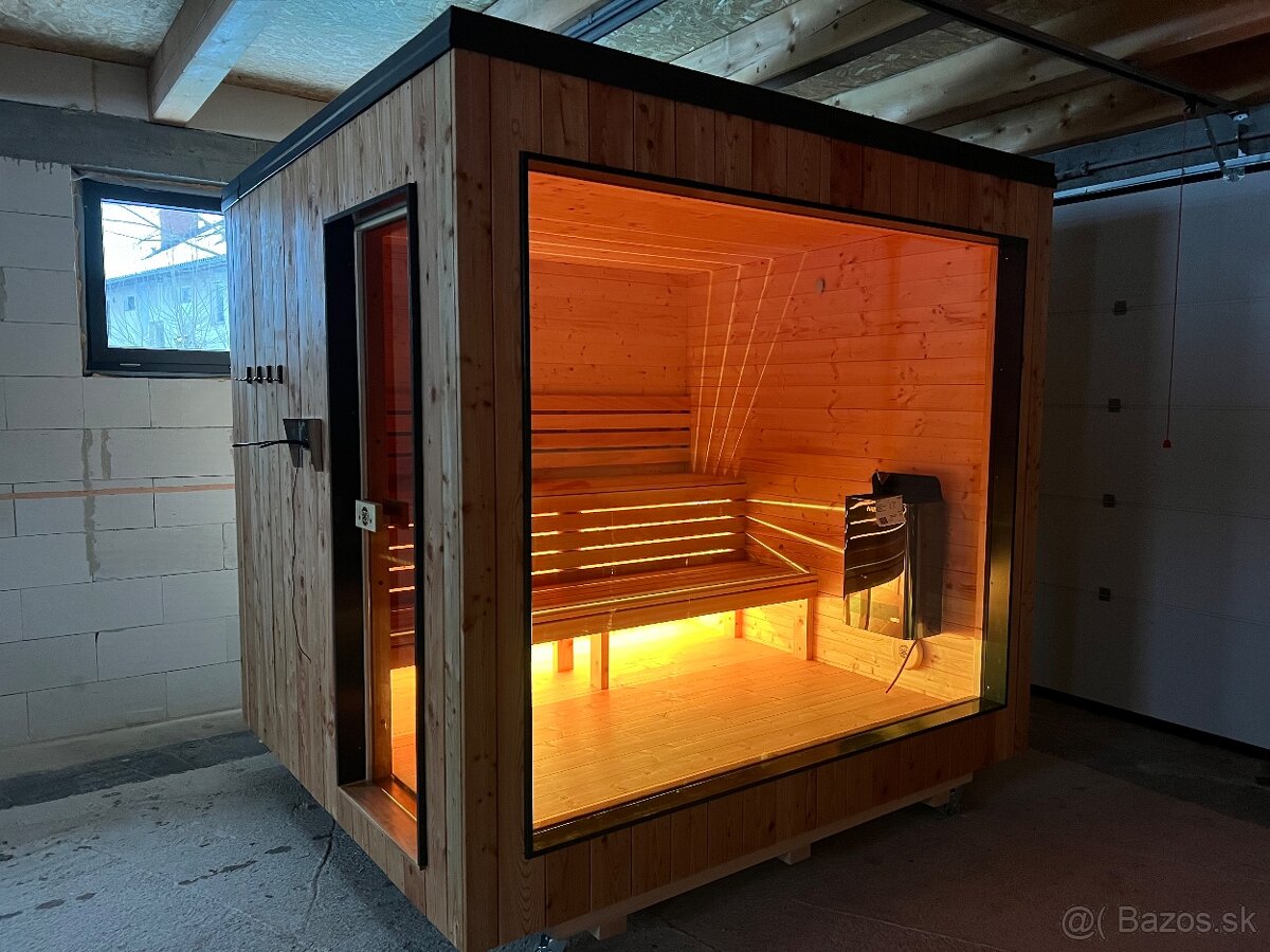 Venkovní finská sauna - 8