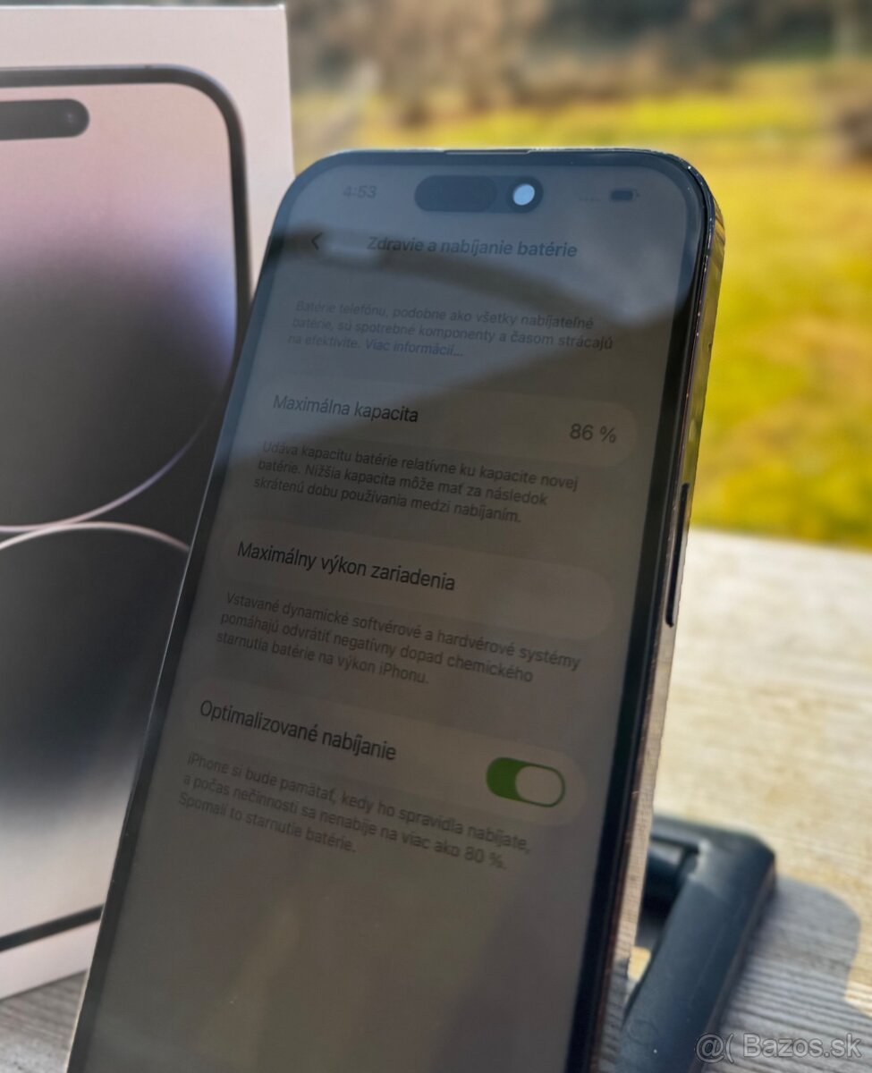 Apple iPhone 14 Pro Black 128GB | 86% | TOP STAV - 8