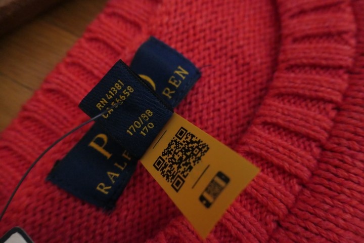 RALPH LAUREN BEAR original ikonicky sveter s medvedom M/L - 8